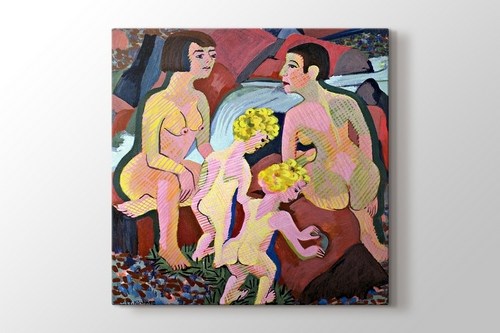 Bathing Women and Children görseli.