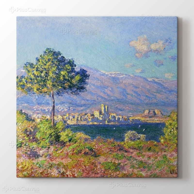 Antibes Vue du Plateau Notre Dame görseli.