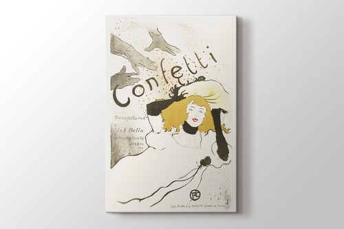 Confetti –Lautrec görseli.
