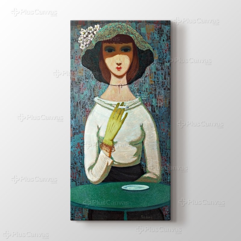 Woman with Cigarette görseli.