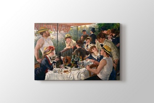 Luncheon of the Boating Party görseli.