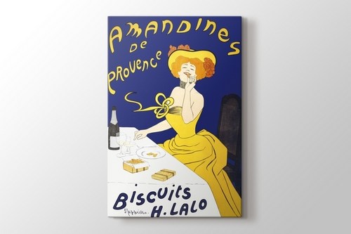 Woman Eating Almond Cookies - Leonetto Cappiello görseli.