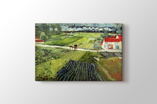 Landscape with Carriage and Train görseli.