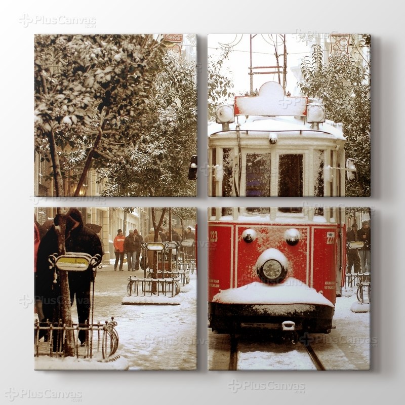 İstanbul - Snowing görseli.