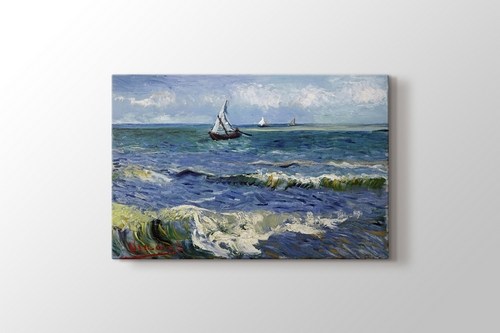 Seascape near Les Saintes-Maries-de-la-Mer görseli.