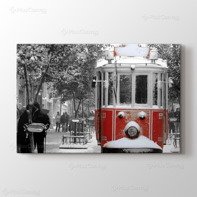 İstiklal Caddesi ve Tramvay görseli.