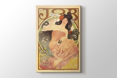 Job by Alphonse Mucha görseli.
