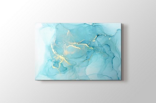 Golden Cyan Marble görseli.