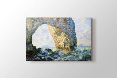 The Manneport Rock Arch West of Etretat görseli.