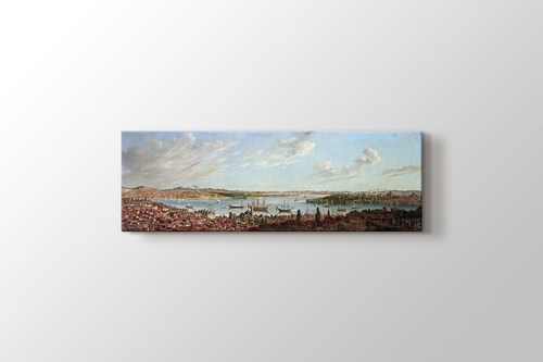 Boğaziçi ve Haliç panoramik 1770 görseli.