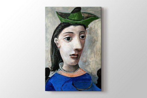 Donna Con Capello Verde görseli.