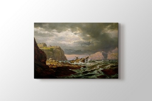Shipwreck on the Coast of Norway görseli.