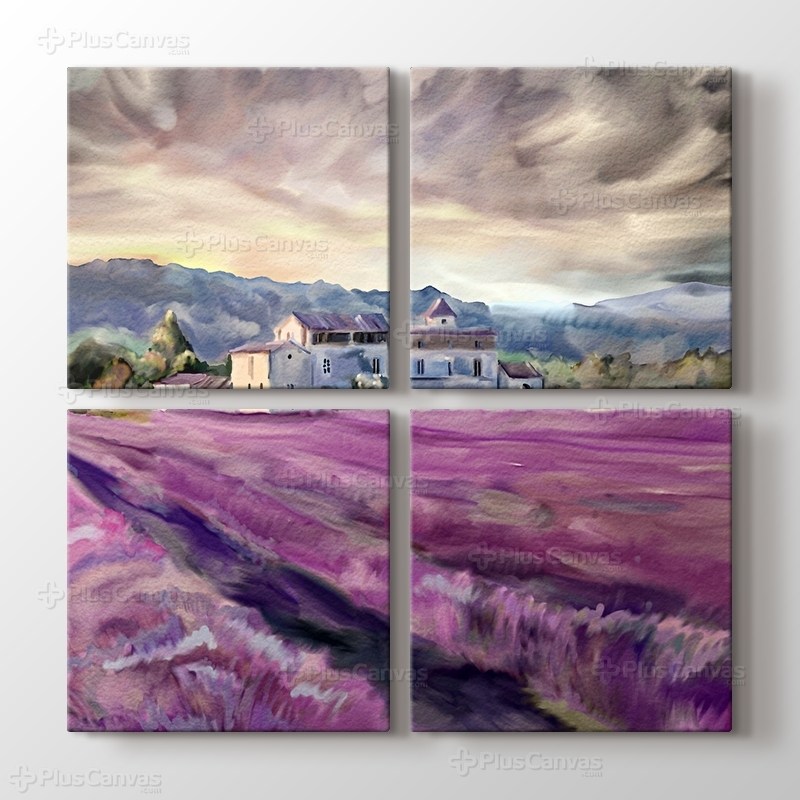 Provence - Lavanta Tarlası görseli.