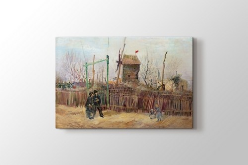 Street Scene in Montmartre görseli.