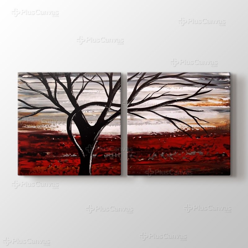 Tree on a Red Land görseli.