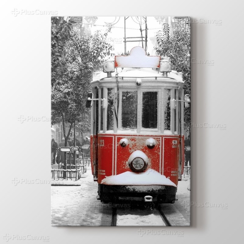 İstiklal Caddesi ve Tramvay görseli.