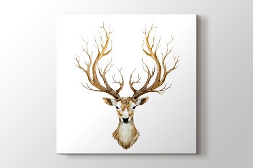 Hand Drawn Deer görseli.