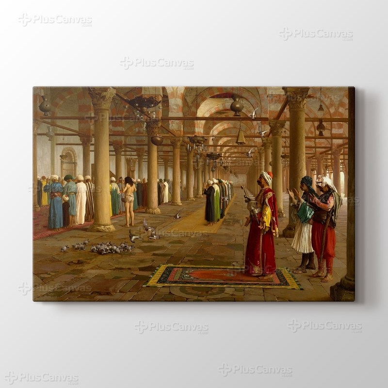 Prayer in the Mosque görseli.