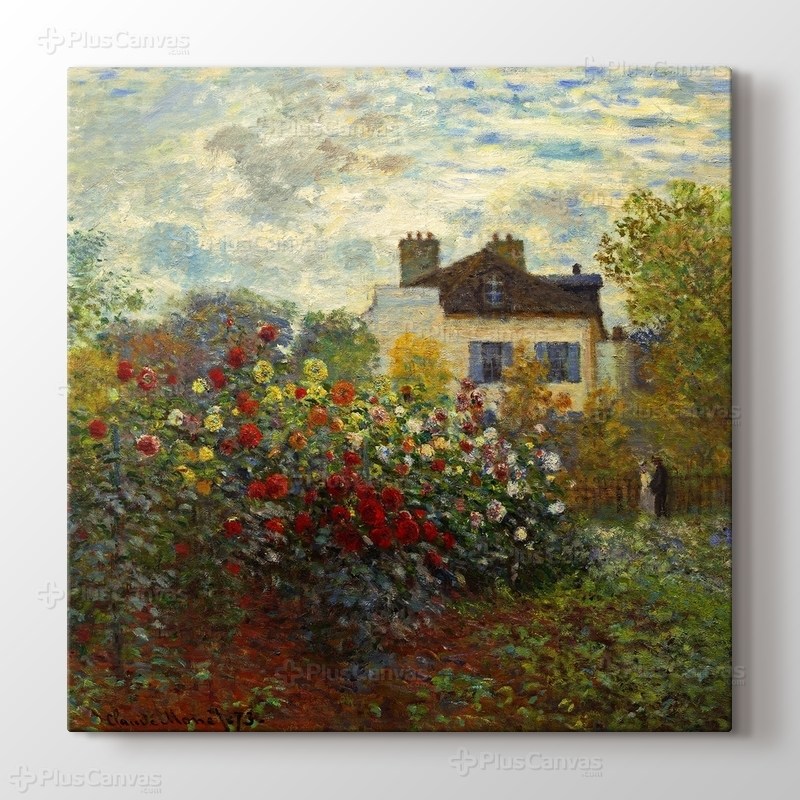 The Artist's Garden in Argenteuil görseli.