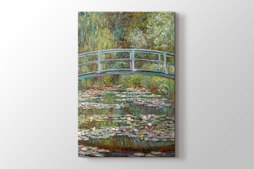 Water Lily Pond and Bridge görseli.