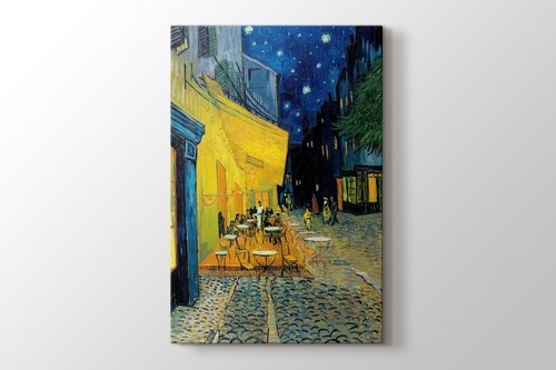 Terrasse de Cafe de Nuit görseli.