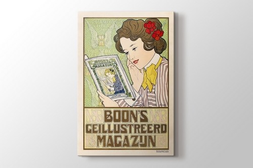 Affiche voor Boons Geillustreerd Magazijn - Johann Georg van Caspel görseli.