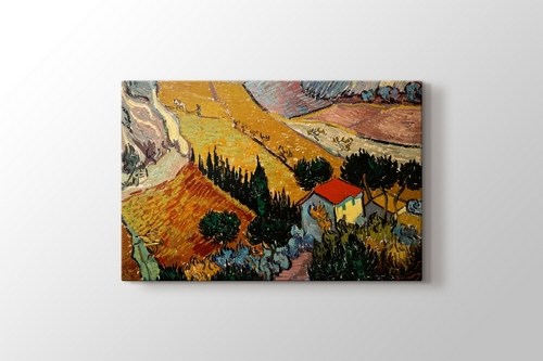 Landscape with House and Ploughman görseli.