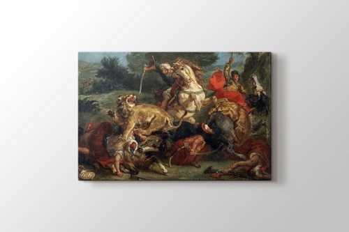 The Lion Hunt görseli.