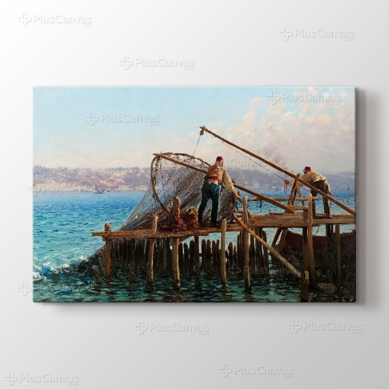 Fishermen Bringing in the Catch görseli.