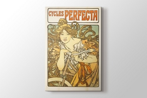 Cycles Perfecta - Alphonse Mucha görseli.