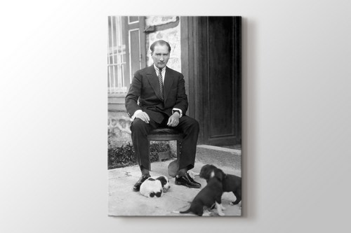 Atatürk ve Hayvan Sevgisi görseli.
