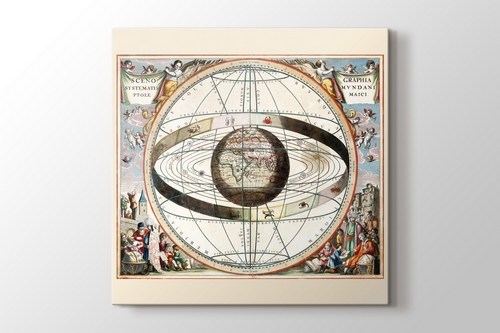 Scenography of Ptolemy 1660 görseli.