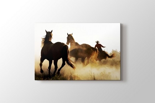 Cowboy and the Horses görseli.