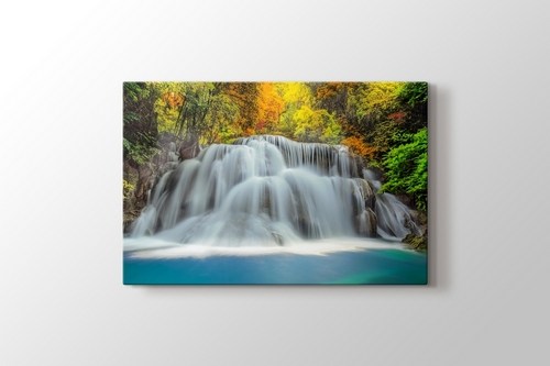 Huay Mae Kamin Waterfall Thailand görseli.