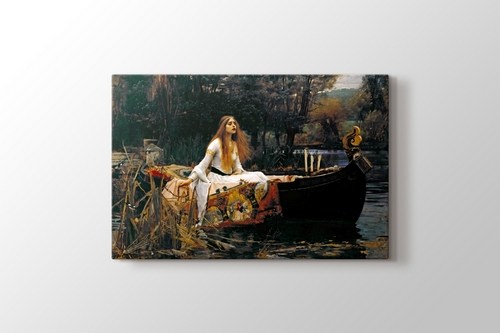 The Lady of Shalott görseli.