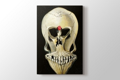 Ballerina in a Death's Head görseli.