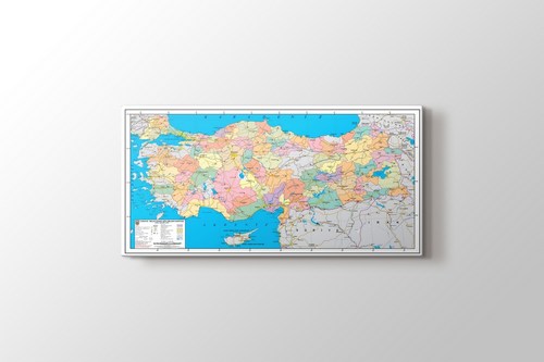 Türkiye İl Haritası görseli.