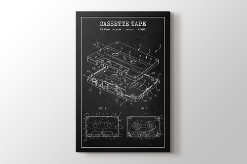 Cassette Tape Patent görseli.
