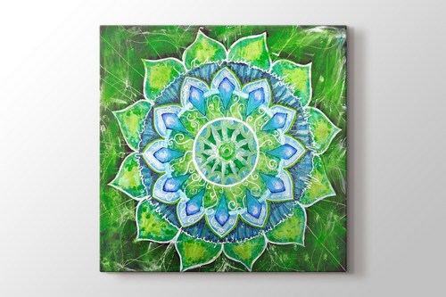 Yeşil Mandala görseli.
