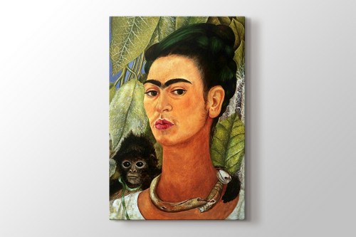 Self Portrait with Monkey 1938 görseli.