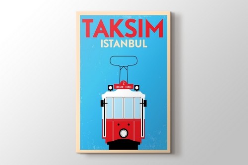 İstanbul Taksim Tramvay görseli.
