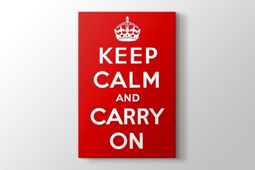 Keep Calm and Carry On görseli.