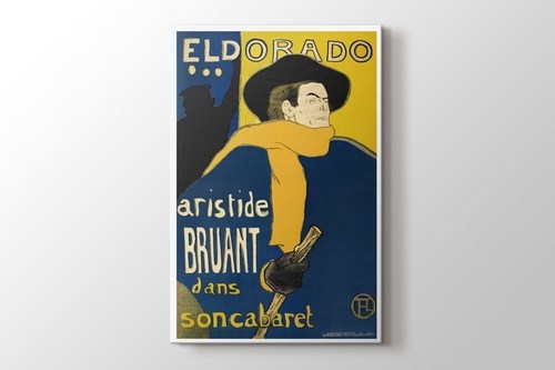 Les Ambassadeurs Aristide Bruant - Henri de Toulouse Lautrec görseli.