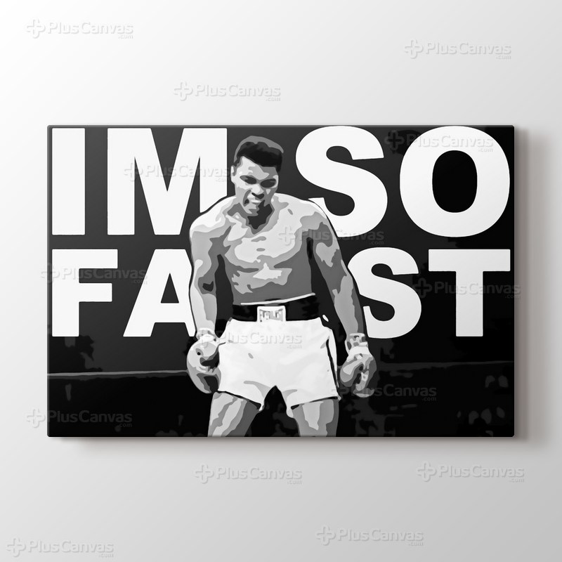 Muhammad Ali - I Am So Fast görseli.