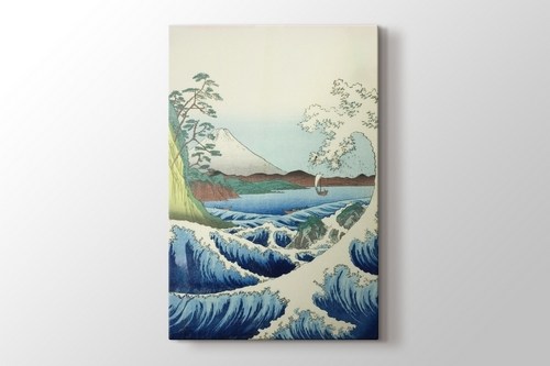 Suruga Satta kaijo - Utagawa Hiroshige görseli.