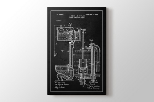 Water Closet Patent görseli.
