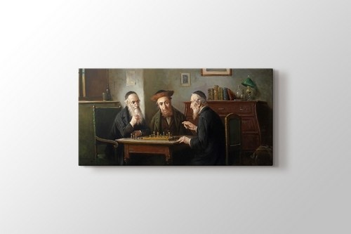 Satranç Oyuncuları - Lajos Kolozsváry görseli.