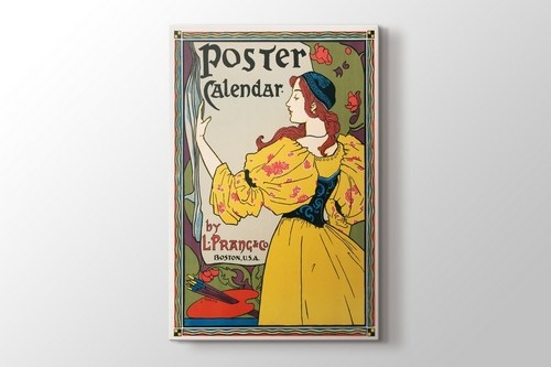 Poster calendar - Louis Rhead görseli.