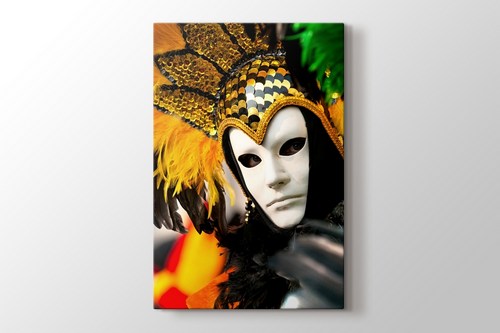 Karnaval Maskeleri Venedik görseli.