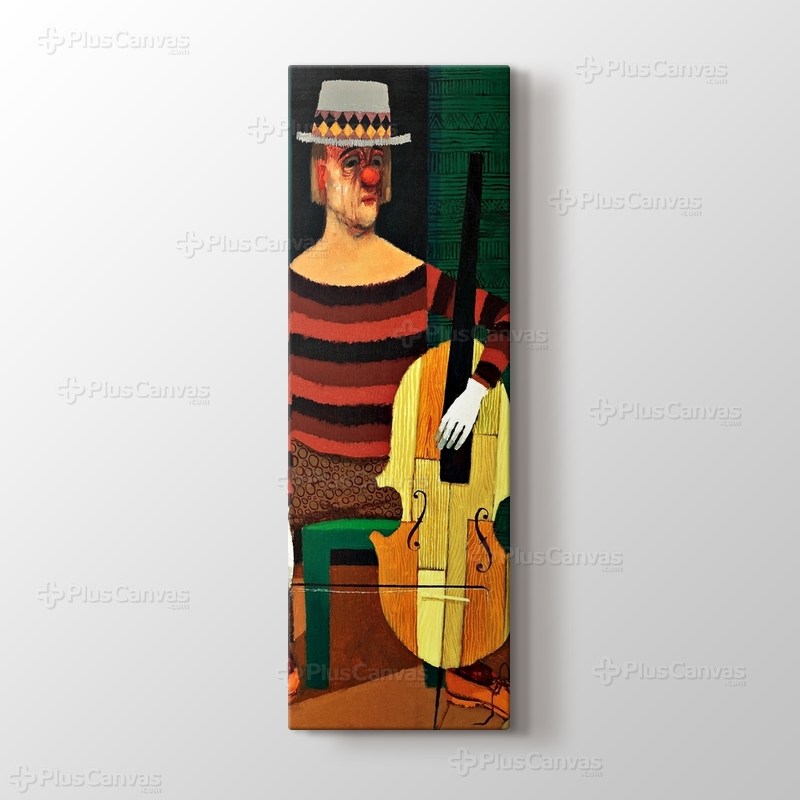 Clown Playing Cello görseli.